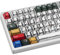 JOLINTAL 136 Touches Manga Japonais Tastenkappen, Anime Retro PBT Keycaps, Dye Sublimation Cherry Profil pour ANSI Layout Cherry MX Switches Claviers Mécaniques