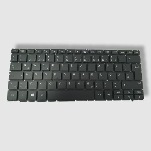 Bürorechner24 Tastatur kompatibel mit HP EliteBook 840/845 G9 G10 – QWERTZ (DE), beleuchtet | N45442-041