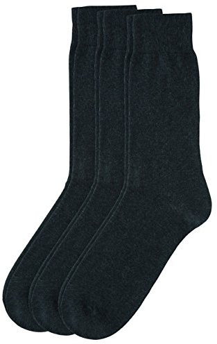 Camano CA Cotton Socken 9er Pack, Größe:39-42;Farbe:Anthracite (08)