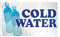 AZ FLAG - Flagge Frisches Wasser - 150x90 cm - Cold Water Fahne 100% Polyester mit Messing-Ösen - 110g