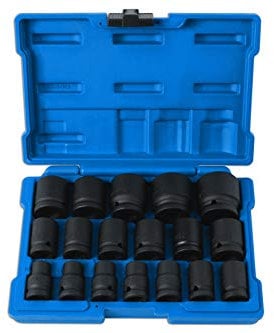 Laser 6648 Impact Socket Set 1/2 D 18pc