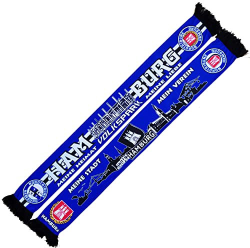 Hamburg Fan Schal Fan VOLKSPARK SEIDENSCHAL