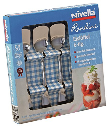 Nivella - Rondine Besteckset 6tlg. (Eislöffel)