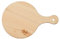 HABI Abete Tagliere Polenta con Manico, Legno, Marrone, 54x40x3 cm