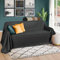 Beautissu Tagesdecke 210x280 cm Überwurfdecken für Sofa Romantica Wildleder-Optik Überwurf Bettabdeckung Tagesdecken Bettüberwurf & Sofaüberwurf Decke Sofa Überwurfdecke Bett Tagesdecke Anthrazit