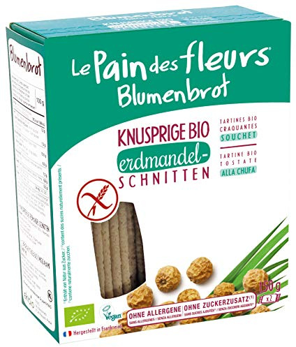 Priméal Knäckebrot Blumenbrot mit Erdmandeln (150 g) - Bio