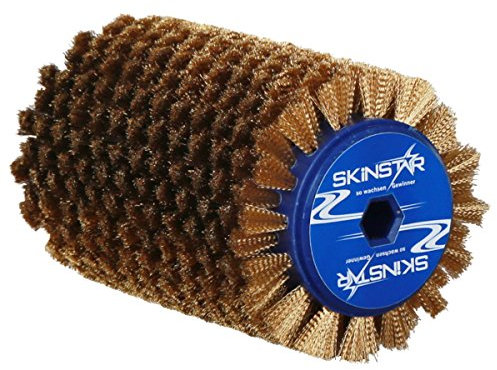 SkinStar Belagbürste Rotorbürste Skibelag-Rotationsbürste Speed Brush Kupfer Bronze 120mm