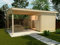 weka Lounge-Haus 225 A Gr. 2, natur, 21 mm, Schiebetür, Lounge 300 cm, ohne RW