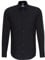 Seidensticker Herren Business-Hemd - Extra Slim Fit - Bügelfrei - Kent-Kragen - Langarm - 100% Baumwolle, Schwarz (Schwarz 39), 43 EU