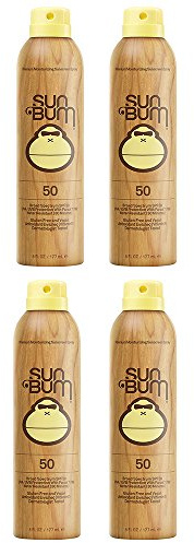 Sun Bum Feuchtigkeitsspendende Sonnenschutz-Spray, LSF 15–70, 170 g Flasche, Öl frei, hypoallergen 4Units of SPF 50