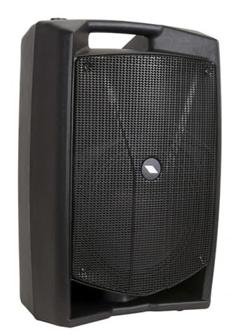 PROEL V12PLUS - Cassa monitor audio diffusore bi-amplificato a 2 vie con cono da 12 e potenza di picco di 600W, Nero