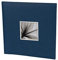 Unitex Fotoalbum in 34x34 cm 40 creme Seiten Jumbo Buchalbum Fotobuch: Farbe: Blau