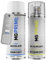 MG PRIME Motorradlack 2K Spraydosen Set für BMW Motorrad 957 Magnesium Metallic Matt Basislack 2 Komponenten Klarlack Sprühdose