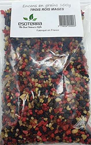 Esoterra - Résine Religieuse Encens en Grains 100g - Les 3 Rois Mages