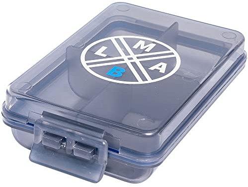 LMAB Angelbox Tackle Box Mini - wasserdichte Köderbox klein für Zubehör