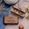 KEMEILA Gravierte Holz-Doppelring-Box, personalisiertes Geschenk für Braut und Bräutigam, individuelle Ringbox, Verlobungsantrag, Geburtstag, Party, Hochzeit