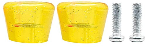 Amagogo Premium Inline Rollschuh Bremsen Set - 2 Stück, Gelb