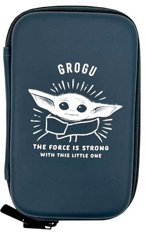Wondee Mandalorian Baby Yoda Funda para Disco Duro Externo 2.5 y Cables, Estuche Rígido con Diseño de Grogu - Gadgets Tecnológicos, Tecnología para Regalar - Star Wars Regalos Originales