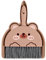 JYJLLM Ultimate Dustpan and Brush Set with Mini Brush and Kitchen Broom - Coffee