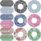 30pcs Sensor Covers for Libre 2, Waterproof Adhesive Patches Freestyle Floral Print Blood Sugar Monitor Patch Sweatproof Sensor Stickers Overpatch Compatible with Libre