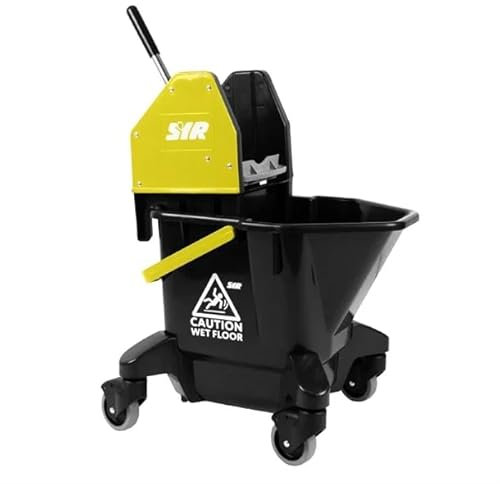 SYR TC20-R Kentucky Mop Bucket and Wringer 13L Yellow