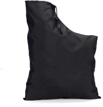 QIBZI Accessoires pour aspirateur souffleur,Sac de rangement de feuilles, sac à feuilles d'extérieur, sac sous vide 420D adapté au souffleur de feuilles (60 * 44CM)