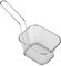 Baxnore Mini paniers à frites en métal, friteuse à frites légère, paniers à frites en métal, paniers à friteuse à frites, outil de cuisson pour friteuse pour servir des frites