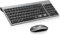 Ensemble Clavier et Souris sans Fil, cimetech Claiver AZERTY Français, Combo Clavier et Souris, Set Silencieux avec Récepteur Nano USB 2.4GHz, Compatible avec Windows/MacOS, Windows PC Laptop - Gris