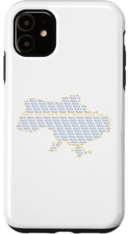 PEACE 4 Ukraine - Stopp zu Putin und unterstütz Ukraine Hülle für iPhone 11