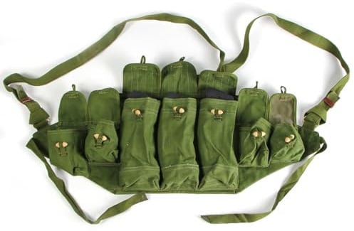 Surplus Type 56 Chest Rig Original Item Green Chinese AK Ammo Pouch for Colletion