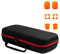 Microphone Travel Storage Bag Double Microphone Protective Storage Box Shockproof Carrying Case Nons Slip Ring Sponge Cover