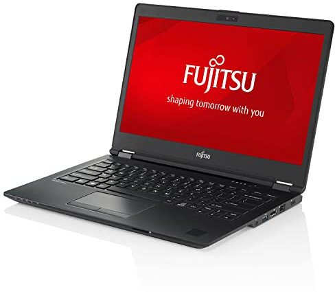 Fujitsu Lifebook U749 14 Zoll Touch Display Intel Core i5 8265U 512GB SSD Festplatte 16GB Speicher Windows 11 Pro Webcam Notebook Laptop (Generalüberholt)