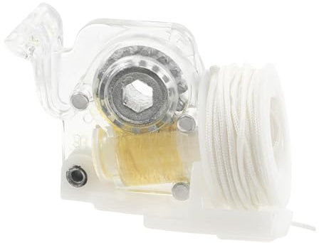 UKCOCO Horizontal Blinds Cord System 10m White Pull Cord Replacement Mechanism for Window Blinds Accessories Suitable for