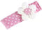 Gatuida Housse de Poignée de Réfrigérateur Tissu Doux Protection pour Appareils de Cuisine Taches et Huile pour Réfrigérateurs Fours et Lave Vaisselle Rose
