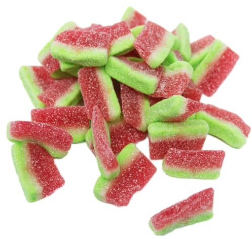 Fruchtgummi saure Wassermelonenstücke erfrischend halal 175g