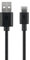 goobay 45735 Câble de Chargement et de Synchronisation USB-C, USB-A > USB-C, Noir, 1m Longueur de Câble