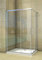 Aica Sanitär duschkabine 90 x 90 cm eckeinstieg eckkabine duschabtrennung schiebetür NANO sicherheitsglas 195cm