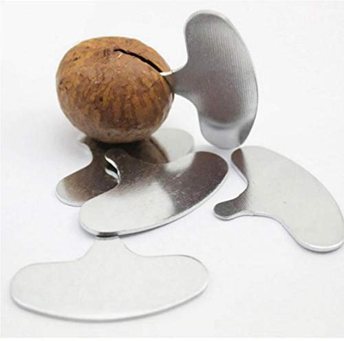 5pcs Nut Splitter Nuez Abridor, Acero Inoxidable Mini Cascanueces De La Nuez De Macadamia Abridor Acampa Portable Accesorios De Cocina