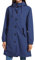 YFFUSHI Femme Veste Imperméable Coupe-vent d'Extérieur Léger et Respirant Veste de Pluie à Capuche Trench-coat Mi-long