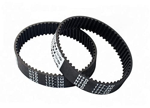2 x Planer Drive Belt for Black and Decker & KW715 KW713 BD713 177-3M X40515