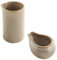 BESTonZON Milchkännchen Set Keramik Milch Aufschäumen Krug Milchkanne Sahnekanne Milchgießer Milchkrug Sauciere Saucenschälchen für Barista Cppuccions Kaffee Latte Espresso Art 1 Set Hellgelb