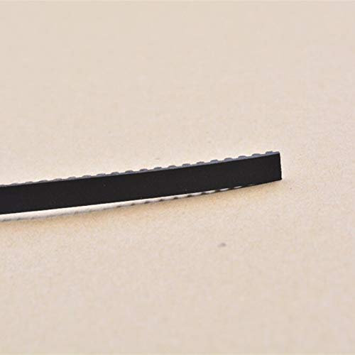 ZexinTools zxxin-Synchronriemen 3GT GT3 offener Typ Gürtel, schwarz offener Zahnriemen, 6mm / 10mm Breite, GT3 3GT offener Zahnriemen, für Motor, 3D-Druckergürtel, Verschleißfest