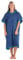 Erwachsene Frottee Poncho BGG1701, Blau, Einheitsgröße