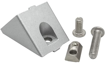 KLAK 40 - 45 Grad Verbinder Stützverbinder Nut 8 für Aluprofil 40-er - 1 Stück