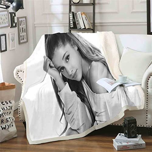 QROXY Ariana Decken Fleecedecken for Erwachsene Kinder, 100% Mikrofaser,Weich Und Warm,für Schlafsofa Und Sofa (1,75×100cm)