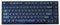 YUNZII X75 PRO Wireless Mechanical Transparent Keyboard with RGB Backlit Gasket Mount 75% Keyboard,BT/2.4G/Wired Custom Hot Swappable Gaming Keyboard (Navy Blue, Kailh Jellyfish Switch)