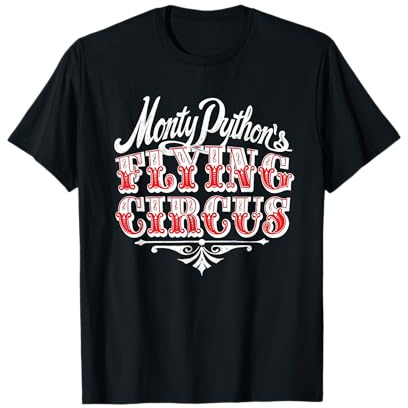 Monty Python Official Flying Circus Rosso Maglietta