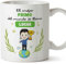 MUGFFINS Tazas Personalizadas para PRIMO - En Español - Eres Mejor del Mundo - 11 oz / 330 ml - Regalo personalizable original y divertido