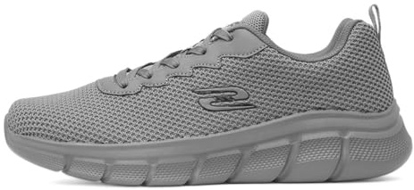 Skechers Herren Bobs B Flex Chill Edge Sneaker, grau, 48.5 EU