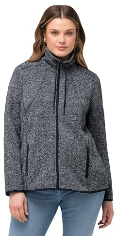 Ulla Popken Damen Sweatjacke